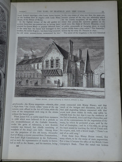 Old and New Edinburgh (c. 1882) James Grant Cassell's Complete Set of 315