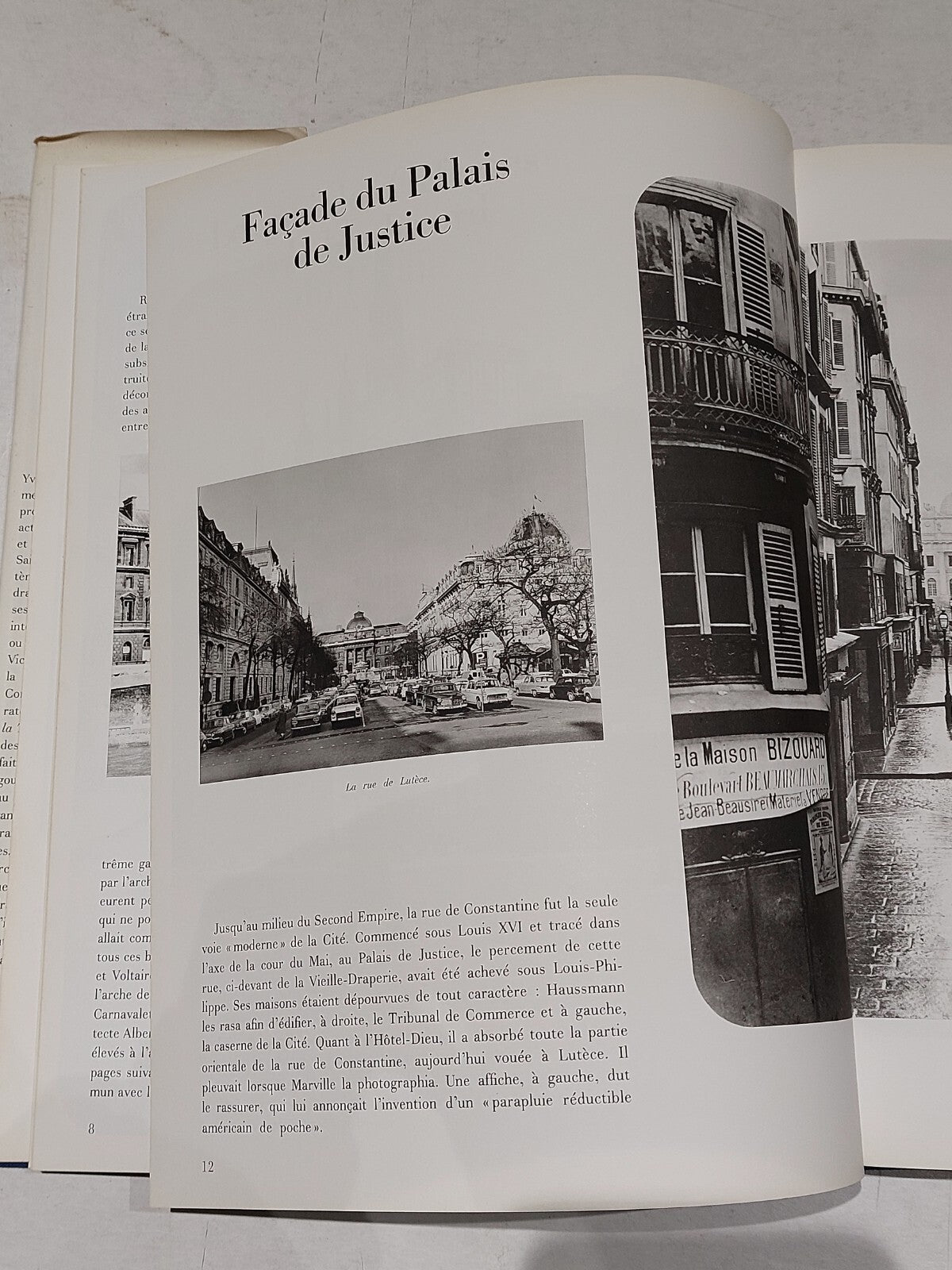 Les métamorphoses de Paris Yvan Christ. Hardback. Paris Photography Book, 1967. 3