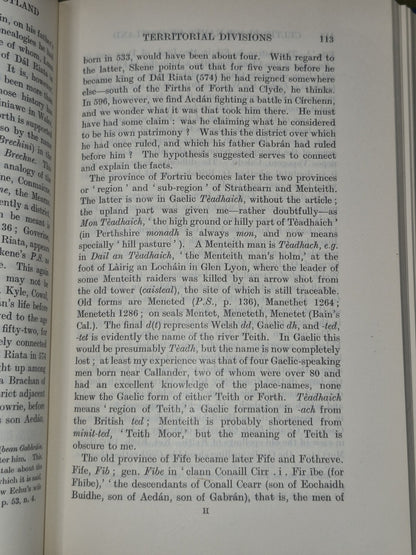 The history of the Celtic place-names of Scotland William J Watson 19265