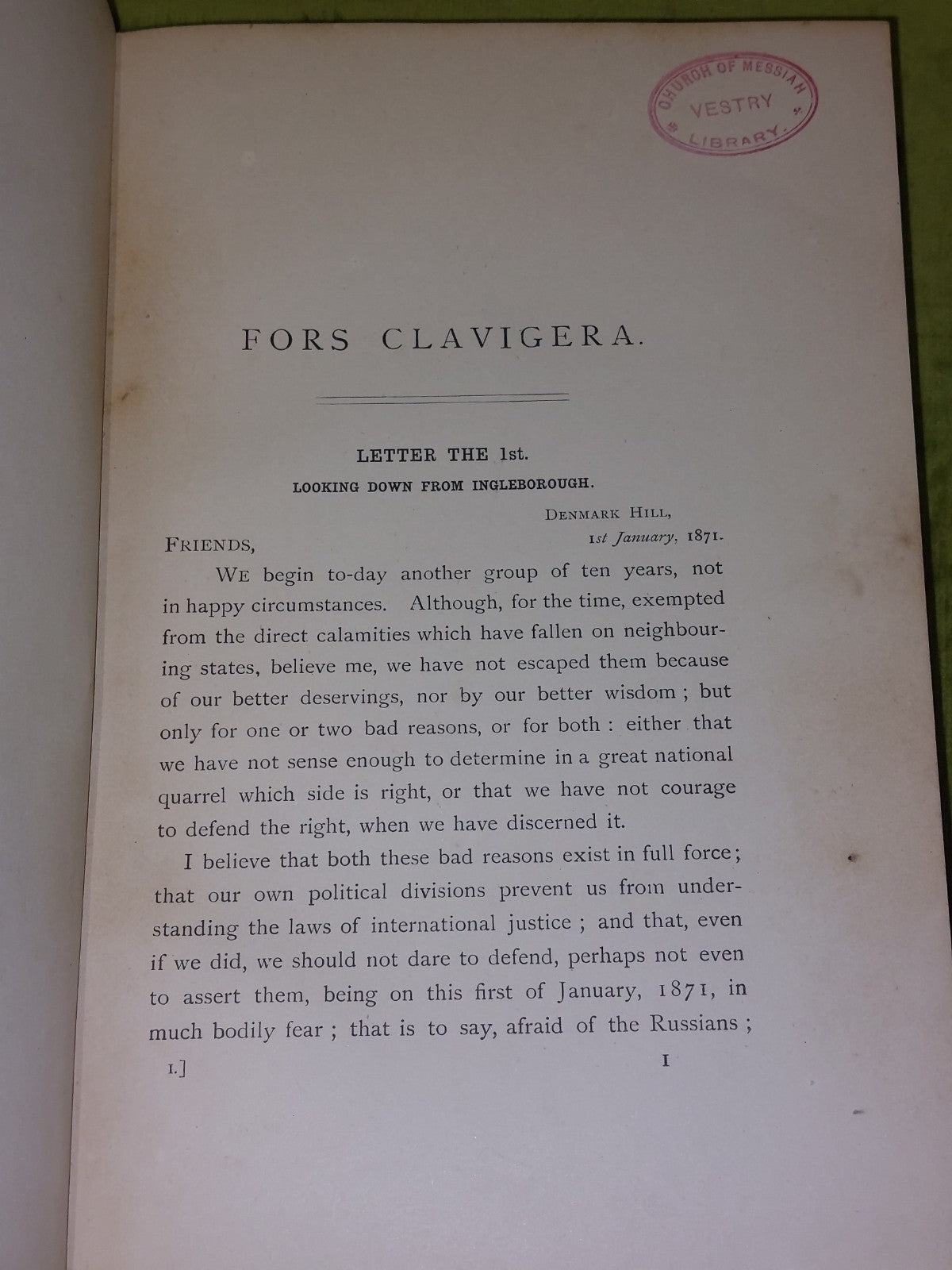 First Editions “FORS CLAVIGERA” by John Ruskin (18711887) 8 VOLUMES6