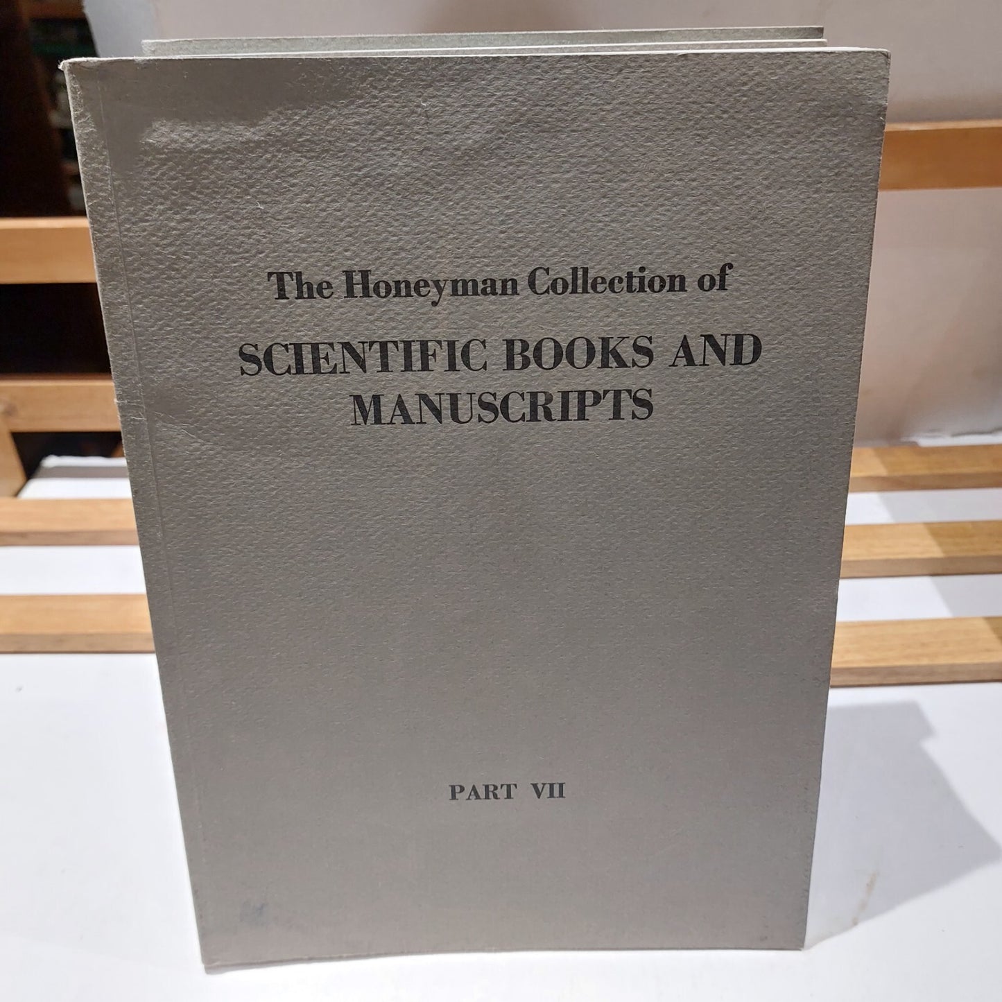 Sotherby's Honeyman collection of scientific books & Manuscripts Pt 4-7 (1980)1