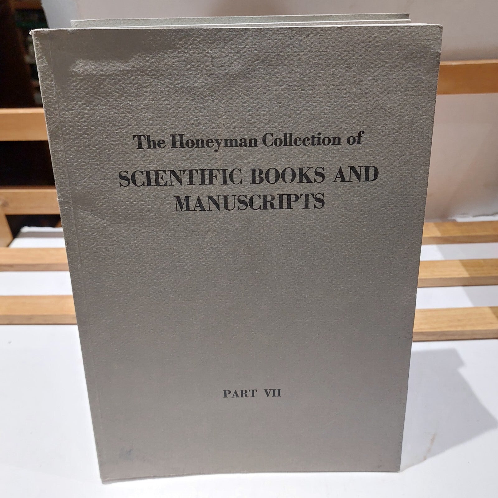 Sotherby's Honeyman collection of scientific books & Manuscripts Pt 4-7 (1980)1