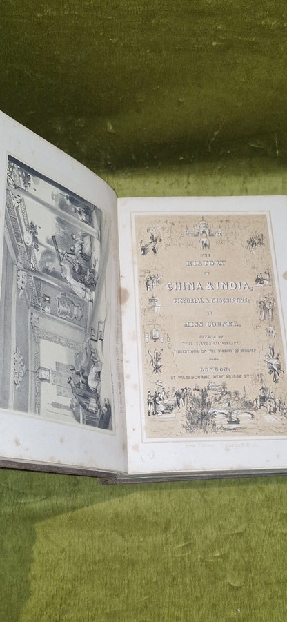 The History of China and India, Pictorial & Descriptive (1847) Miss Corner5
