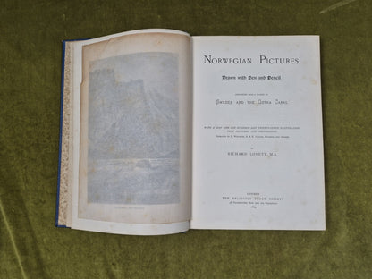 Norwegian Pictures Drawn With Pen And Pencil. Richard Lovett 18856