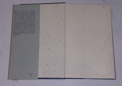 1955 The Philosophical Movement in the Thirteenth Century Book, F Steenberghen4