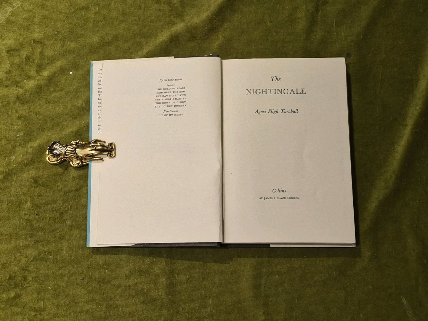 Six Agnes Sligh Turnbull books - Collins First Edn Hardbacks with Dust Jackets3