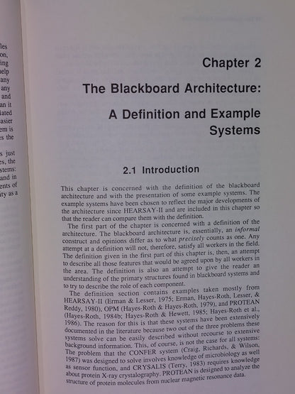Blackboard Systems Iain Craig (1995)4