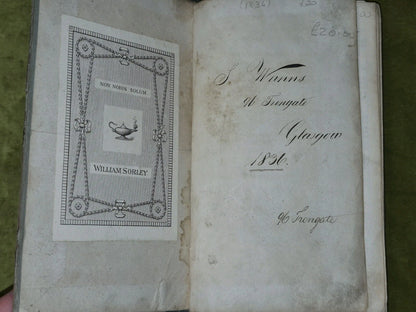 The Post Office Annual Directory for 1836-37 Glasgow John Graham3