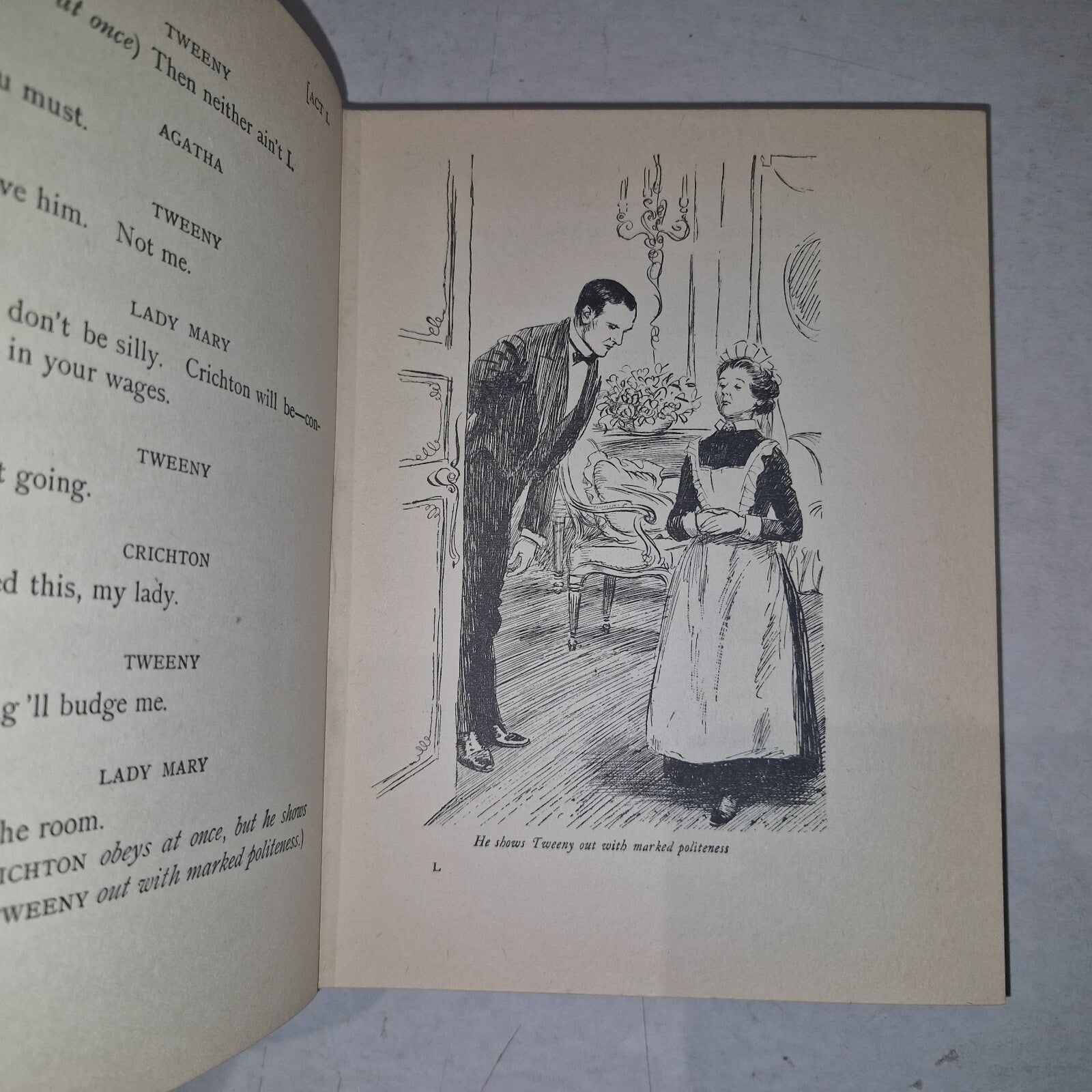 J. M. BARRIE The Admirable Crichton. Hugh Thomson tipped in colour Plts Hodder &13