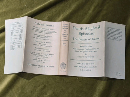 Dantis Alagherii Epistolae: The Letters of Dante (1966 Second Edition) Oxford2