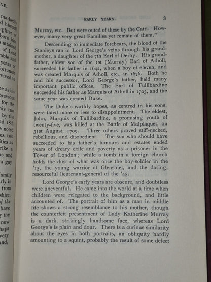 Lord George Murray and the Forty-five, W. Duke, Very Good Book6