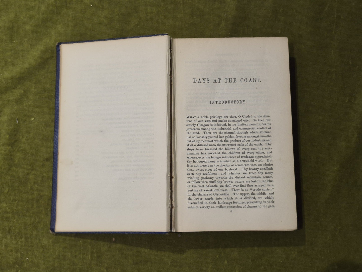 DAYS AT THE COAST - Hugh Macdonald , Murray & Son 1857 HB7