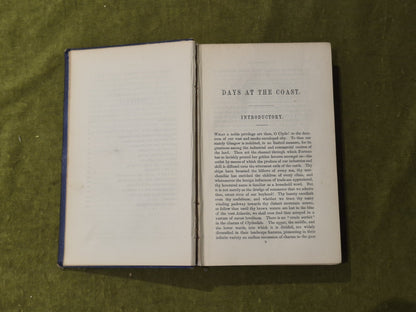 DAYS AT THE COAST - Hugh Macdonald , Murray & Son 1857 HB7