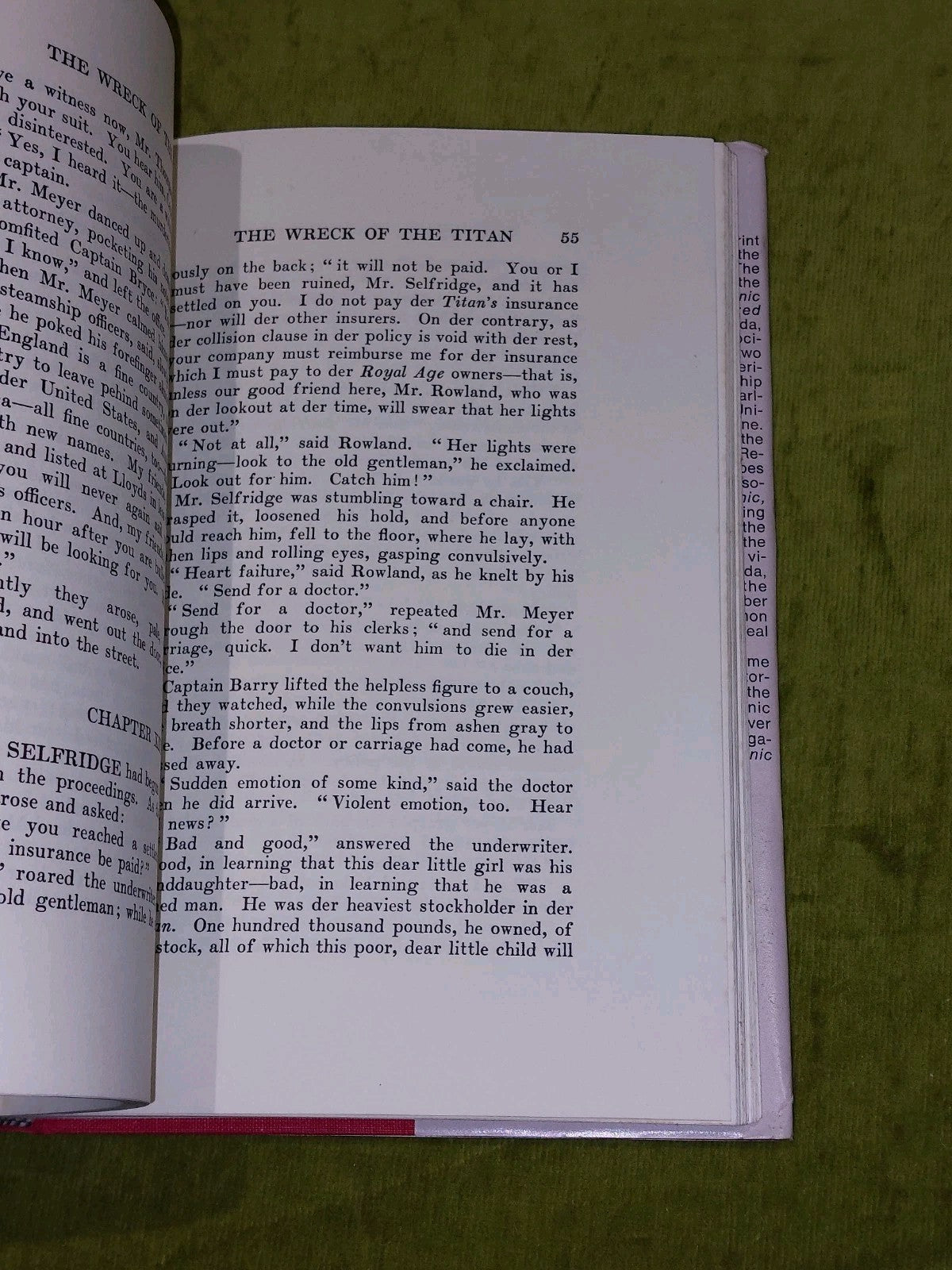 The Wreck Of The Titan - Morgan Robertson [7C's Press] 1974 Hb Book6