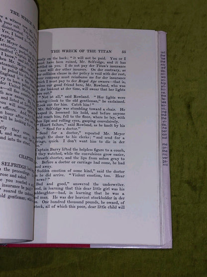 The Wreck Of The Titan - Morgan Robertson [7C's Press] 1974 Hb Book6