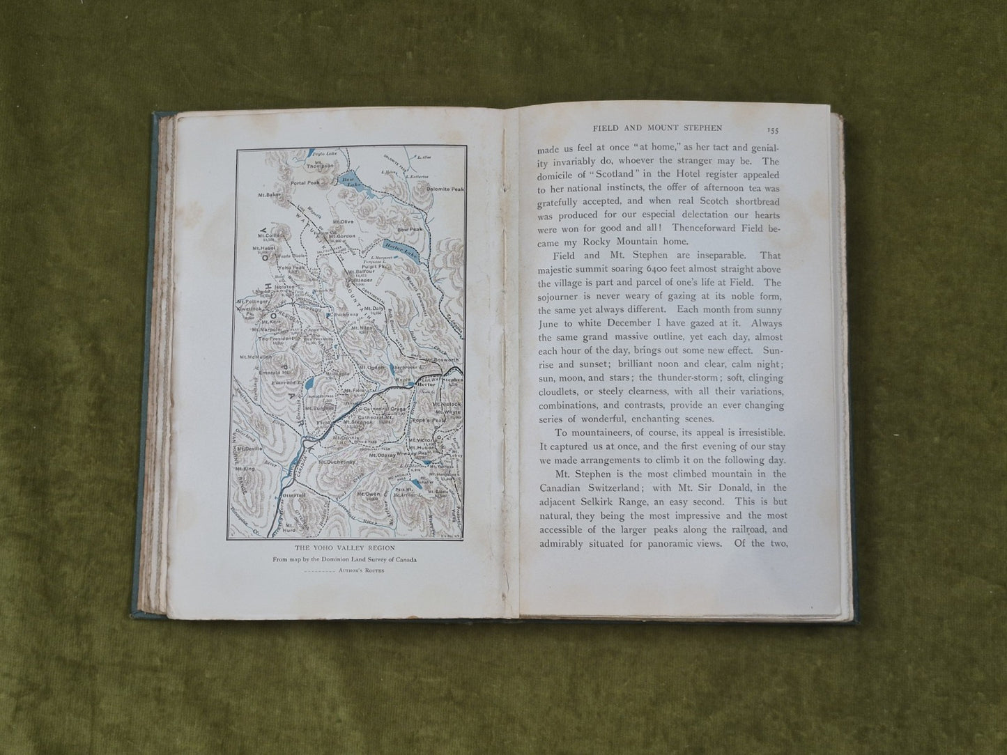 IN THE HEART OF THE CANADIAN ROCKIES - James Outram , Macmillan  1906 1st/2nd6
