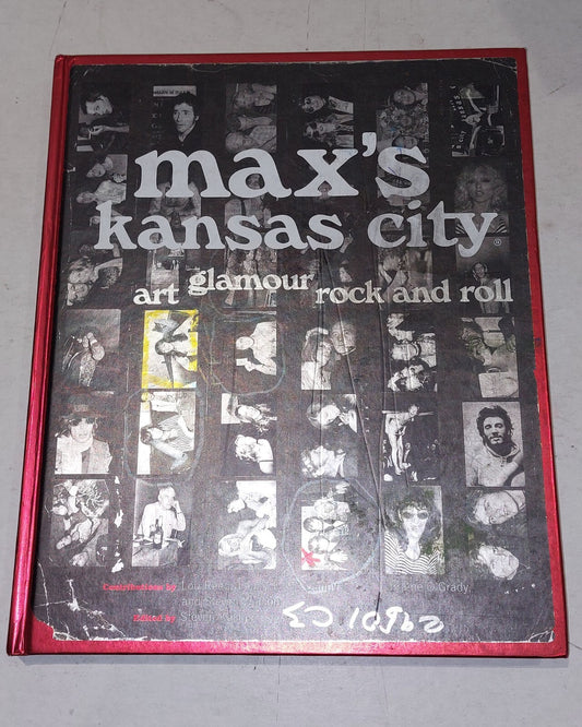 Max's Kansas City Art, Glamour, Rock and Roll Steven Kasher Hb Book0