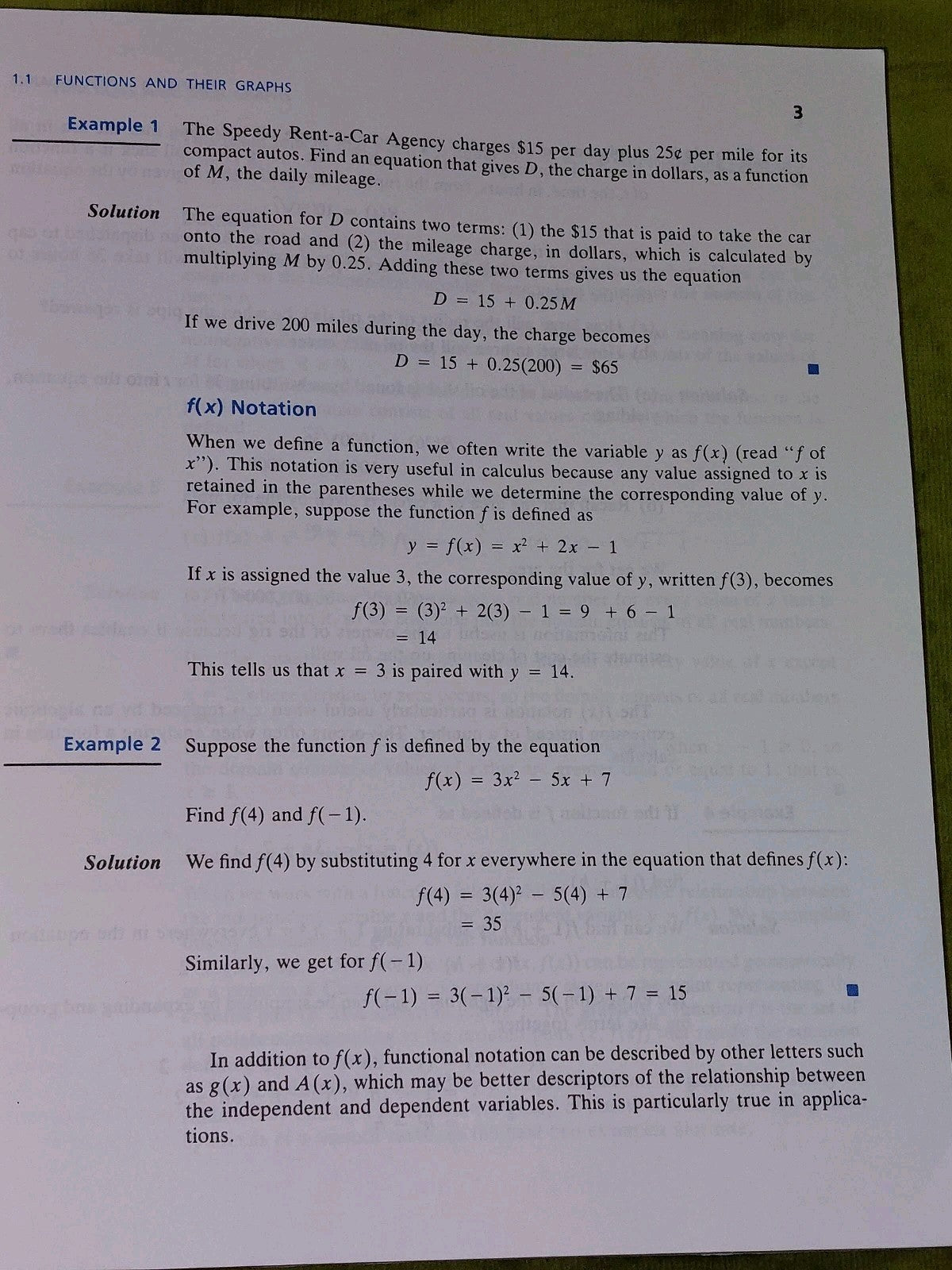 Applied CalculusJohn C. Hegarty (1990)5