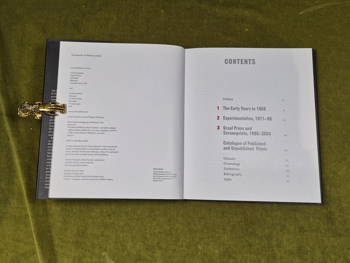 The Prints of Wilhelmina Barns-Graham by Ann V. Gunn , 2007 Lund Humphries4