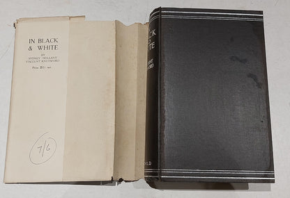 In Black and White (1926) Viscount Knutsford [Edward Arnold & Co] Hb Book2