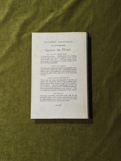 Watcher in the Shadows by Geoffrey Household Michael Joseph 1960 First In Jacket1