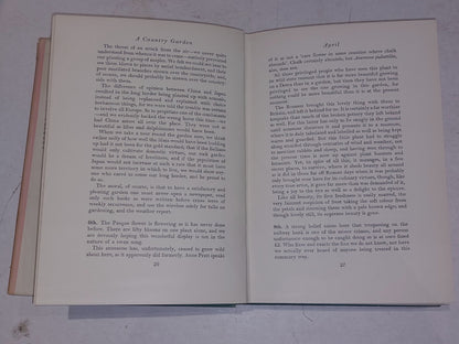A Country Garden By Ethel Armitage. Engraved By John Farleigh, 1936 1st Edition.6