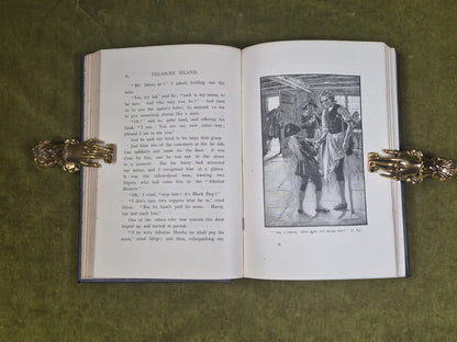 Robert Louis Stevenson - Treasure Island New Ed Illus. Wal Paget , Cassell 18997