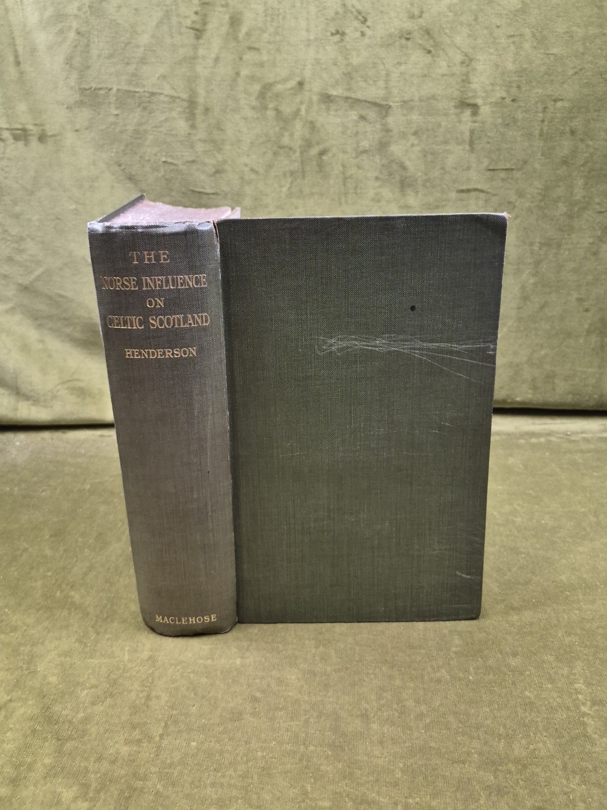 The Norse Influence on Celtic Scotland - George Henderson , Maclehose - 1910 1st0