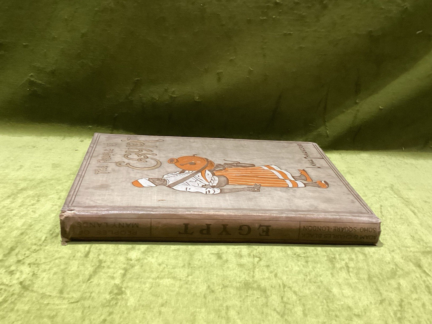 The People of Egypt  Lance Thackeray [Adam & Charles Black] hb book1