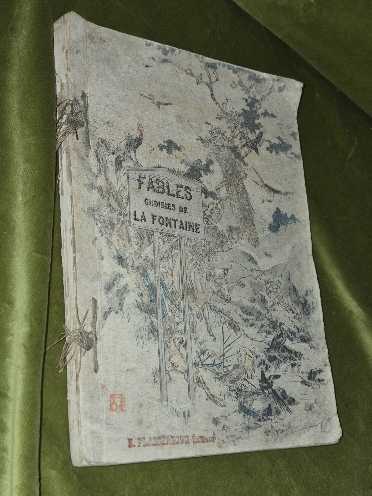 Fables choisies [ou] Choix de fables de La Fontaine, Tokyo 189412