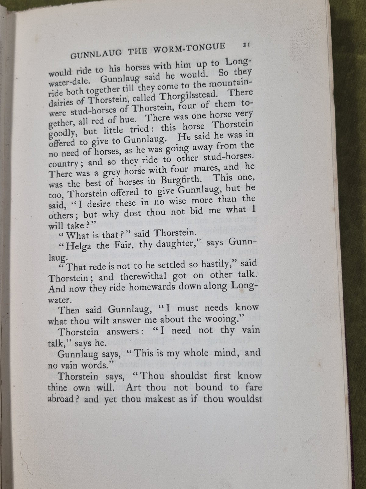 Three Northern Love Stories Eirikr Magnusson and William Morris 1901 Longmans6