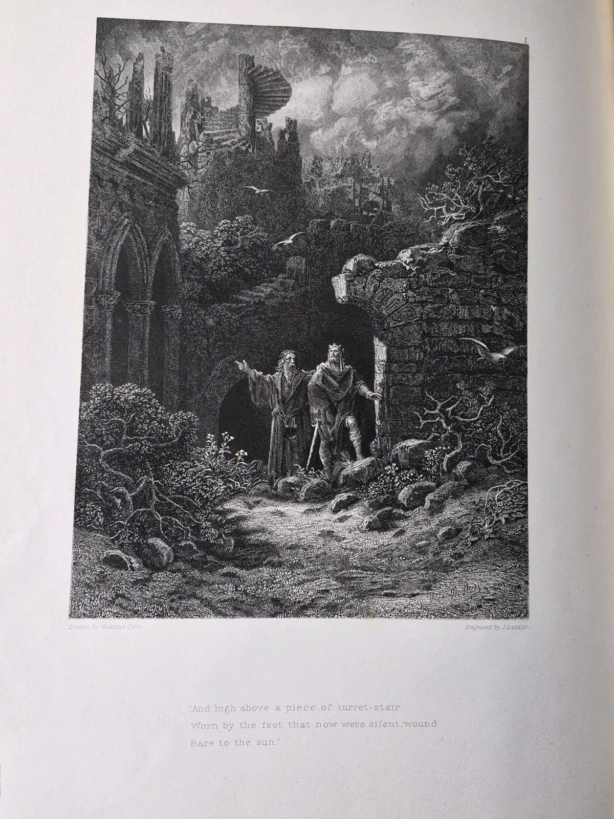 Idylls of The King Alfred Tennyson Gustave Doré Edward Moxon and Co 186814