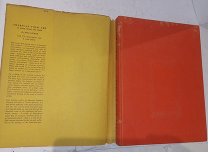 American Folk Art in wood, metal and stone. Jean Lipman 1st Edition 3