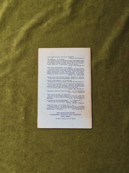 The Wisdom in Fairy Tales - Ursula Grahl New Knowledge Books 1st Ed R. Steiner1