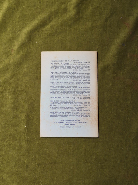 The Wisdom in Fairy Tales - Ursula Grahl New Knowledge Books 1st Ed R. Steiner1