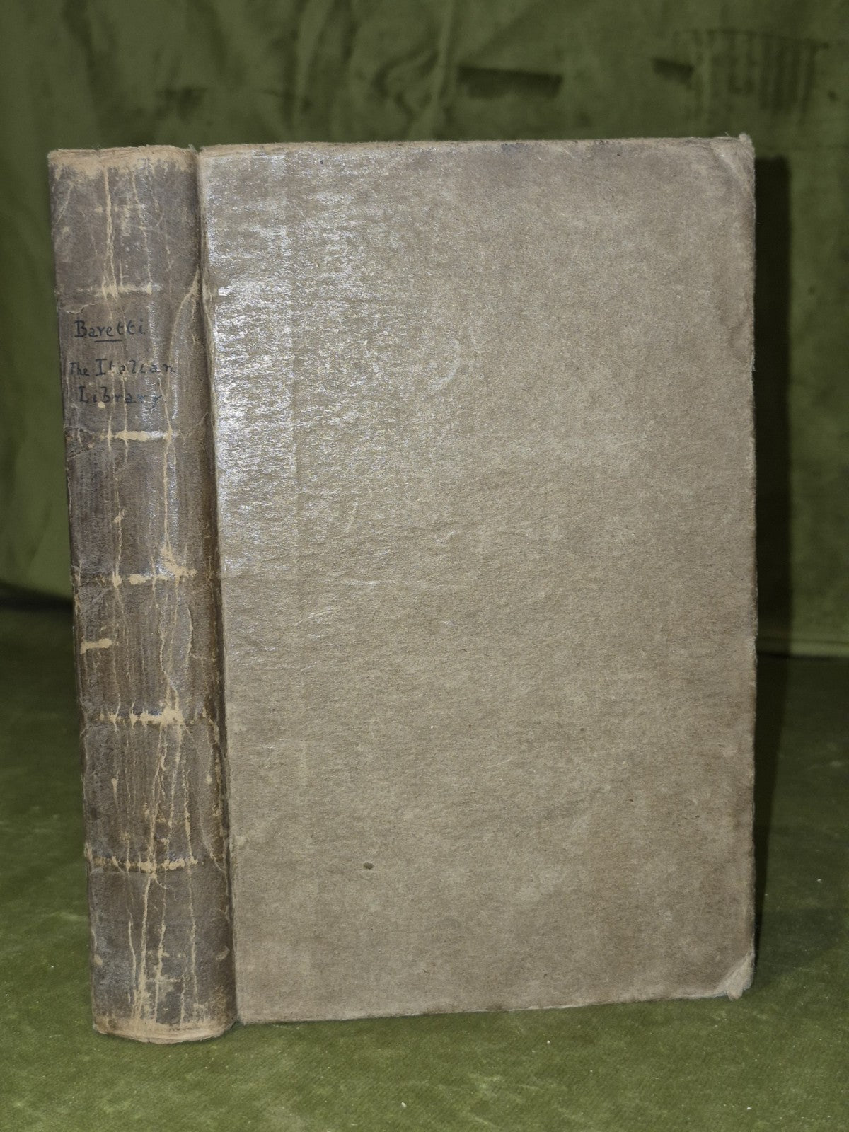The Italian Library: An Account (1757) Guiseppe Baretti0