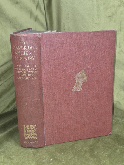 The Cambridge Ancient History Egyptian and Hittite Empires 1924 Volume II0