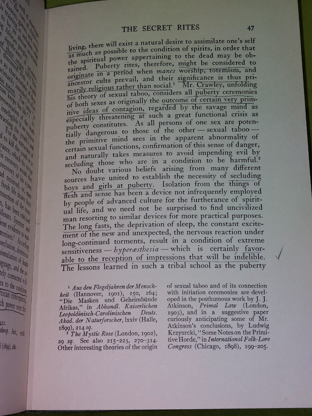 Primitive Secret Societies by  Hutton Webster (1932 Second Edition)3