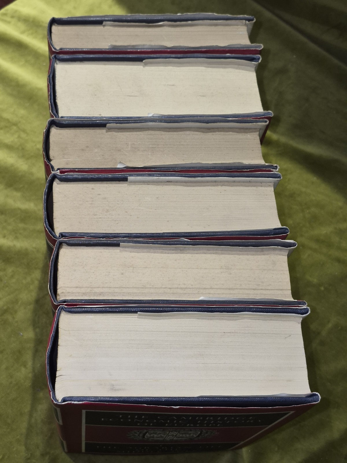 The Cambridge Economic History of Europe Volumes 1, 3, 4, 5, 6 (pt 1&2) (1966)8