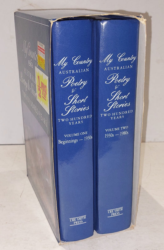 My Country Australian Poetry & Short Stories Two Hundred Years (2 Vol. Set) Hb 0