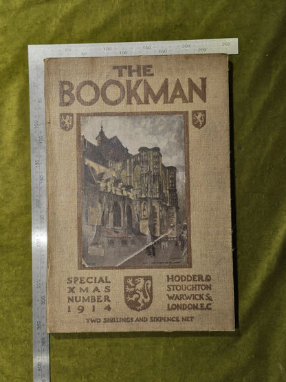 The Bookman Christmas Double Number 1914 - Hodder & Stoughton original PB3
