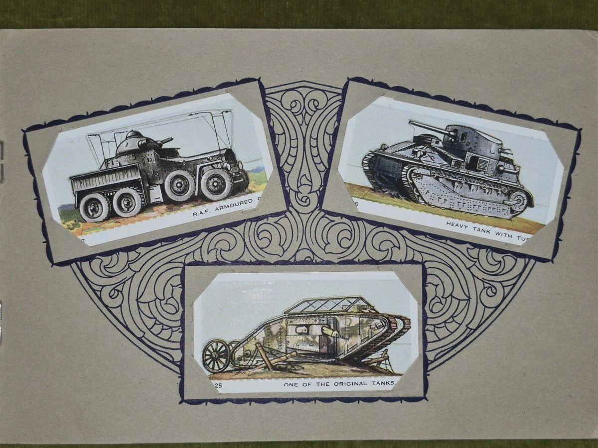 Mitchell's Model Army Cigarette Cards Complete Set of 30 Cards 10