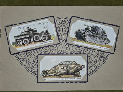 Mitchell's Model Army Cigarette Cards Complete Set of 30 Cards 10