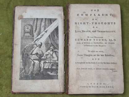 The Complaint or Night-Thoughts Edward Young 1771 For Restoration0