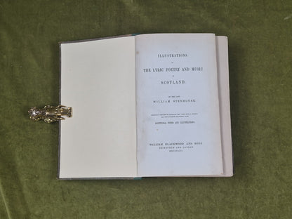 Illustrations of the Lyric Poetry and Music of Scotland- William Steinhouse 18533