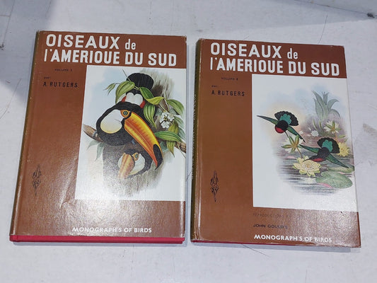 Oiseaux de l'Amérique du SudBy A. Rutgers [Vol. 1&2] Hb Books0