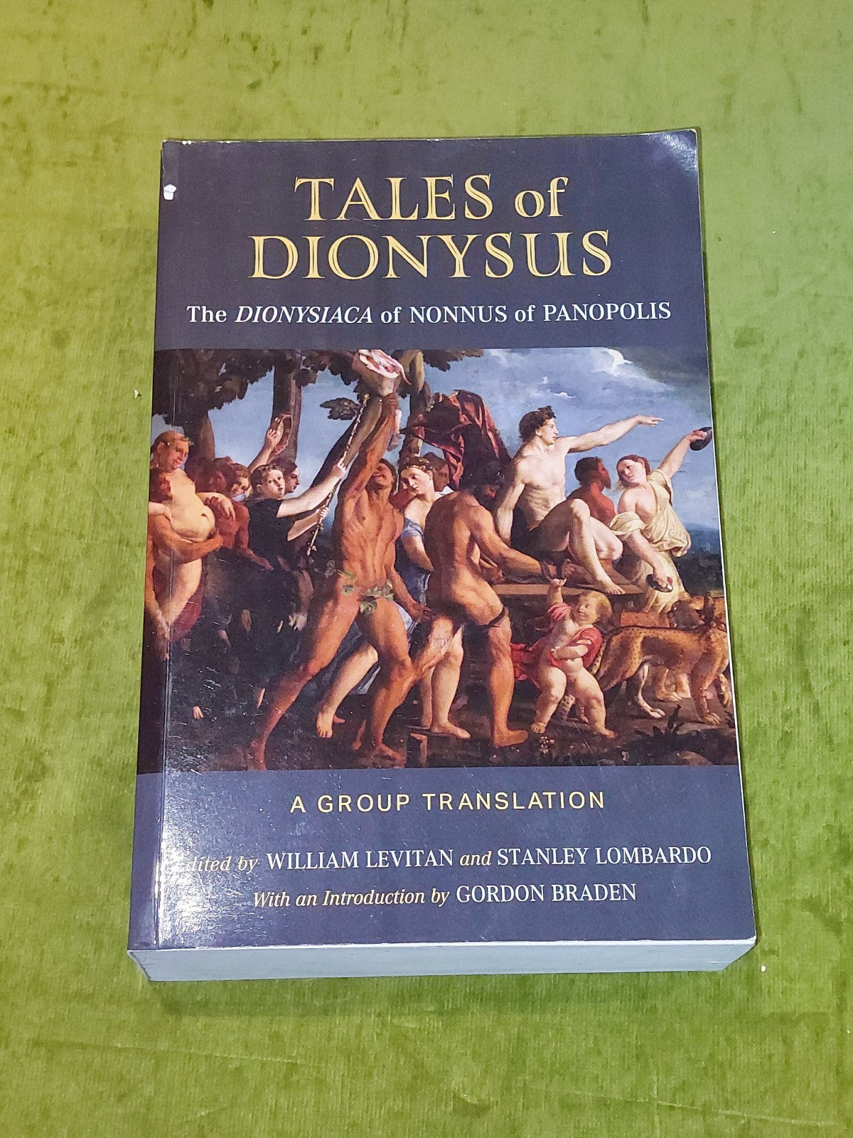 Tales of Dionysus - W Levitan & S Lombardo [University Of Michigan Press] 20220