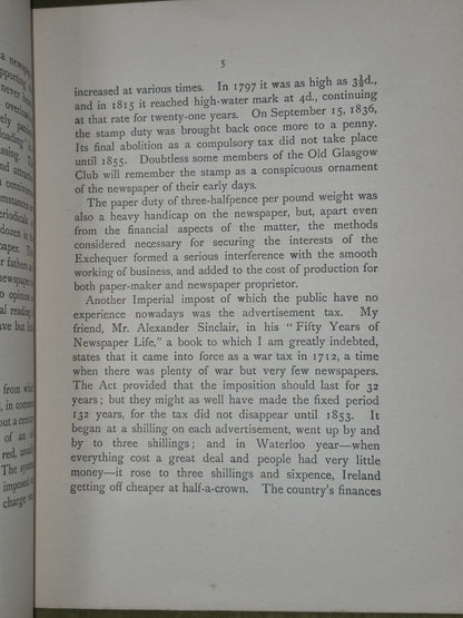 The Early Glasgow Press Michael Graham 1906 Robert Anderson 5