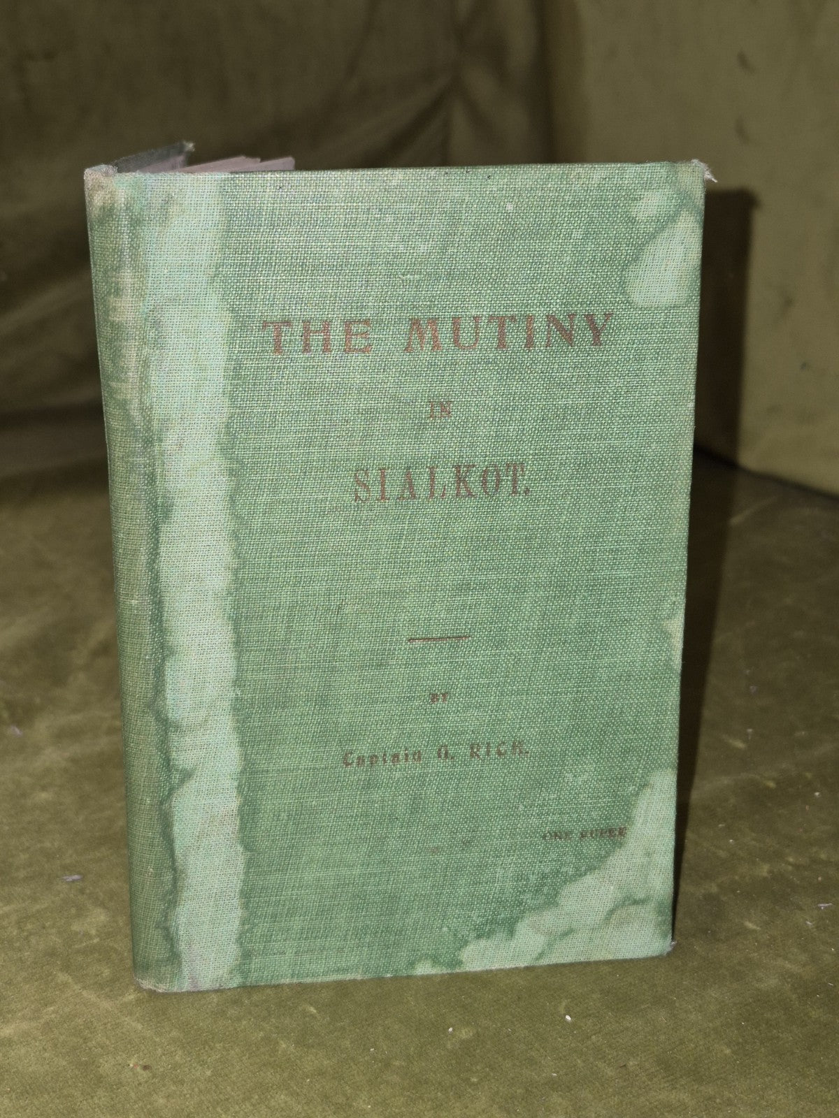 The Mutiny in Sialkot (1924) Captain Gregory Rich Limited 1st Edition0