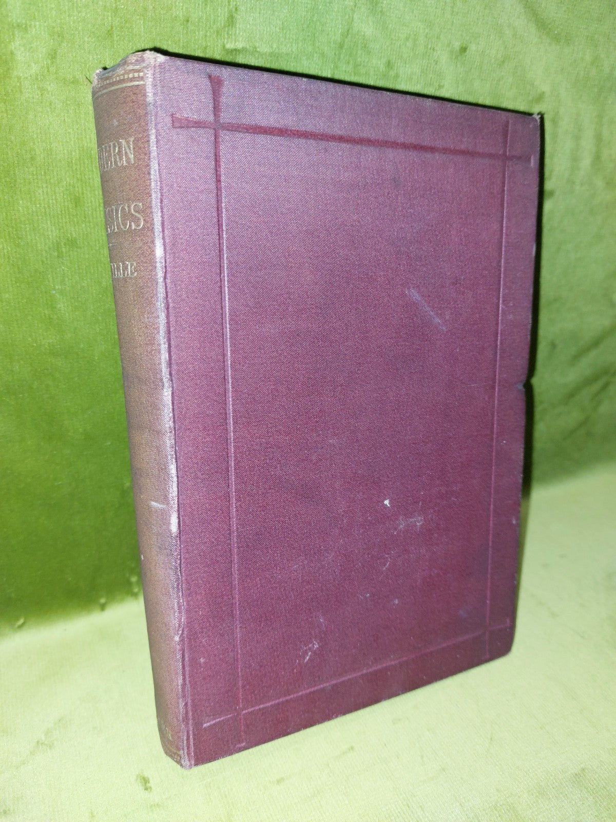 Modern Physics Studies Historical And Philosophical by Ernest Naville (1884) 1st1